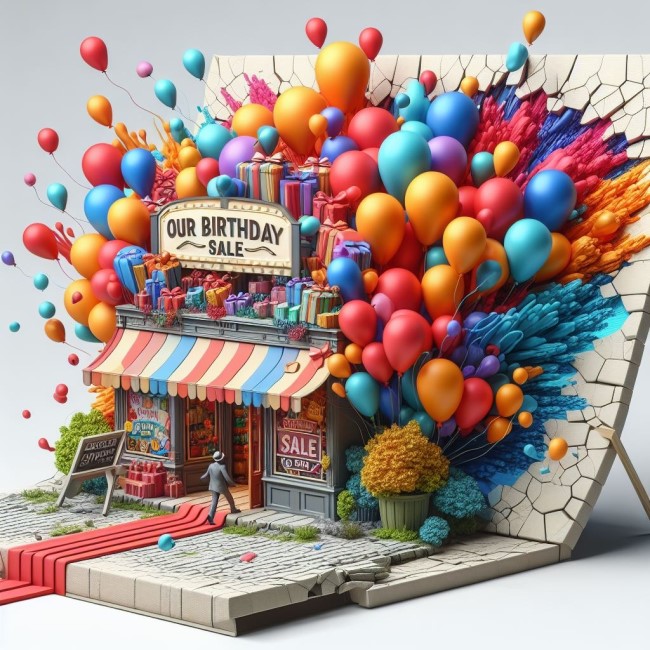 Celebrate Your Shop's Birthday