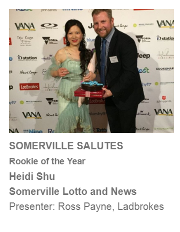 Somerville lotto Vana awards
