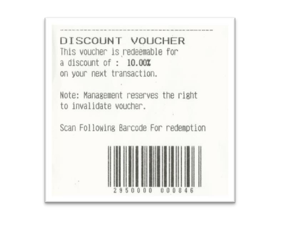 Discount voucher