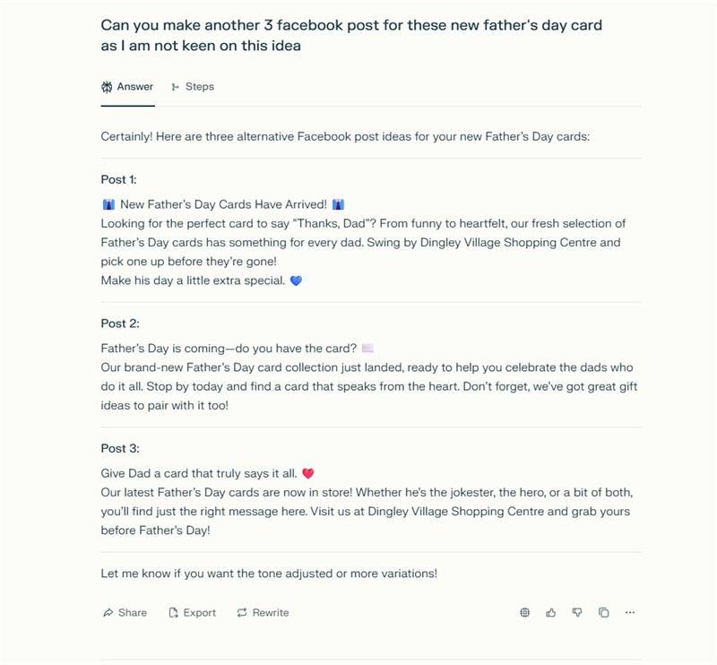 Using AI to make advertising copy