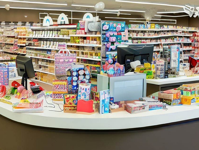  U-Shaped Checkout Counters