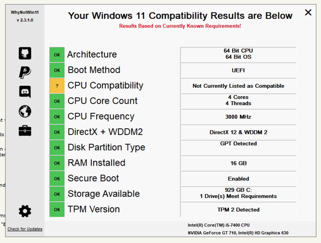 windows 11 requirements checker download