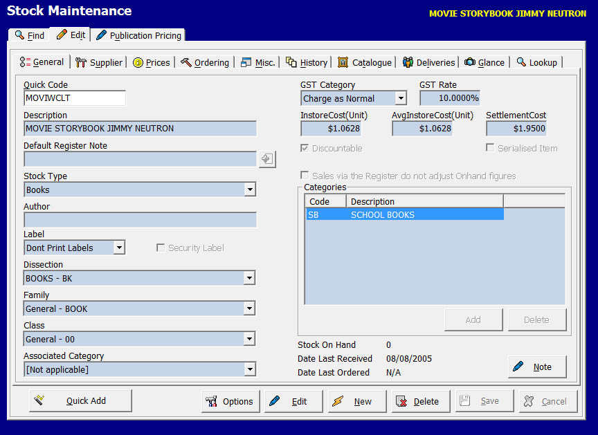 Powerful retail management tools to keep your books accurate