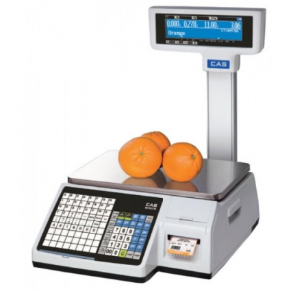 Label printing scales