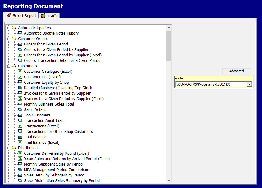 Hundreds of reports to keep you informed and in control of your data