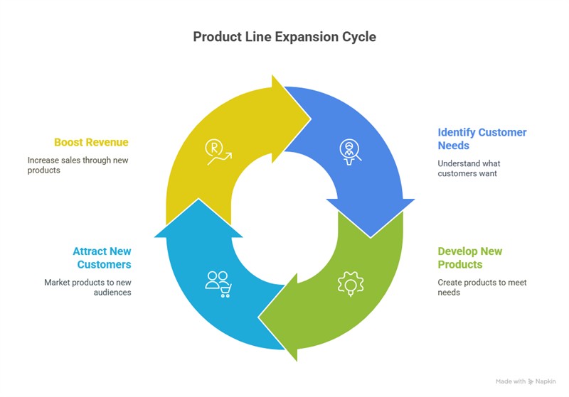 Doing retail Product Line Expansion 