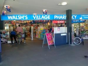 Chemist store front