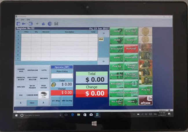 point of sale tablet
