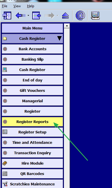 Discount retail report selection