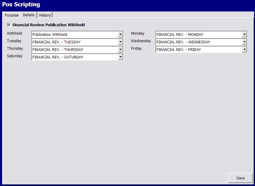 Newsagency software automatic update