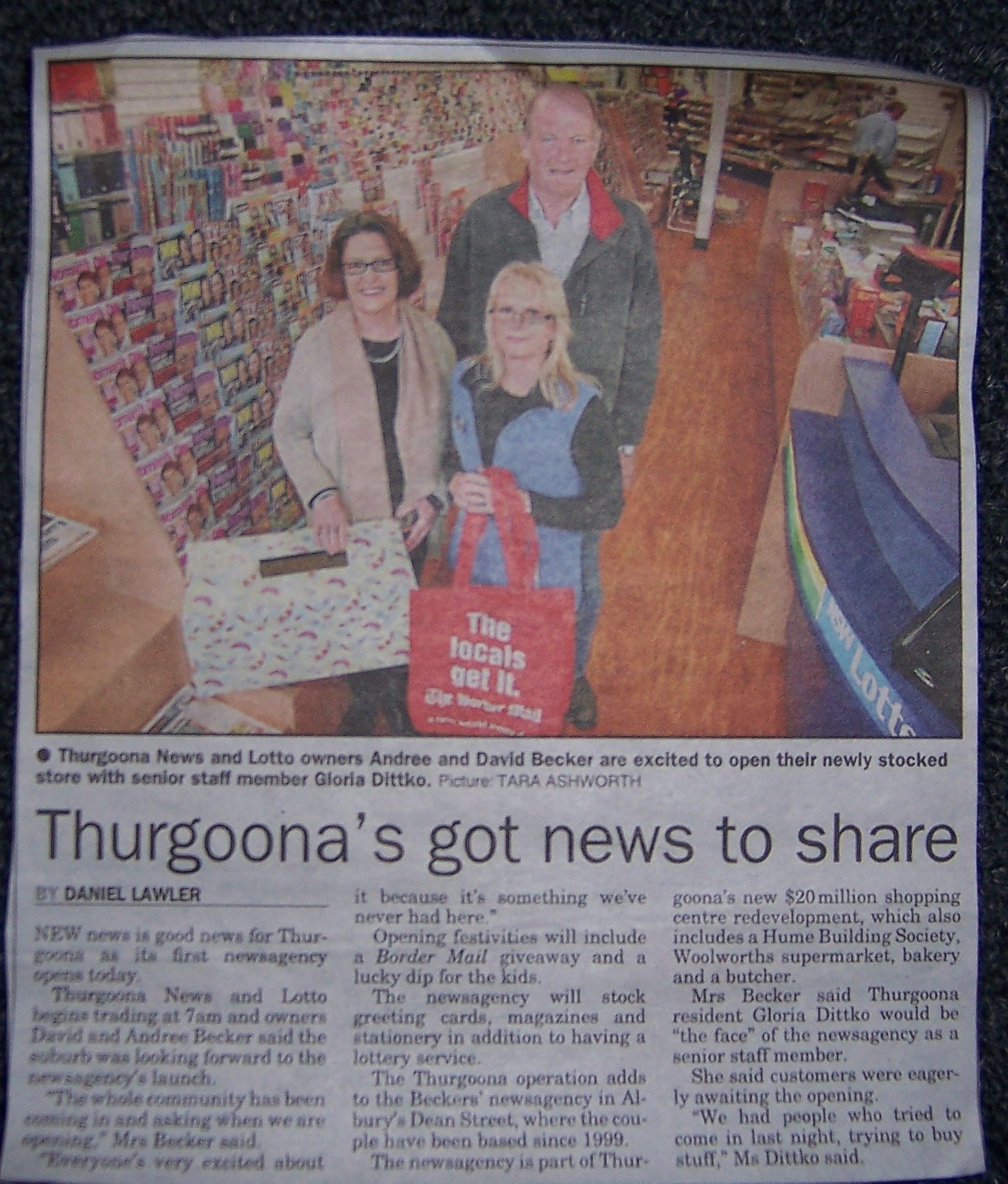 Thurgoona newsagency